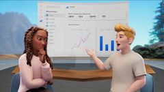 Una de las reuniones en la aplicaci�n que cierra