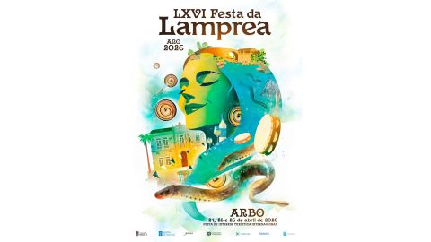 Cartel Festa da Lamprea