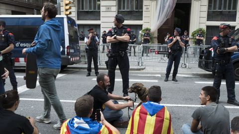 Huelga general en Catalu�a.