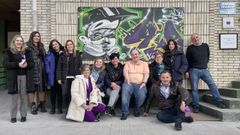 Equipo de docentes del Mestre Vide que logr� la acreditaci�n del centro para el programa Erasmus+
