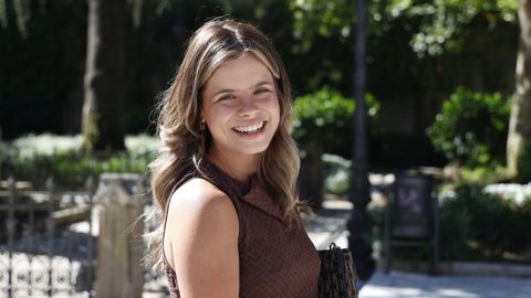 Carlota Pombar, la ourensana que crea contenido sobre la UE.