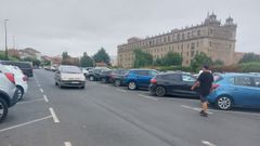 La explanada del Parque dos Condes se cerrar� a los veh�culos d�as antes del inicio de las fiestas patronales