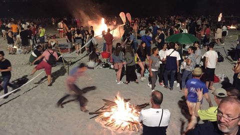 Fiesta de San Juan en A Coru�a 