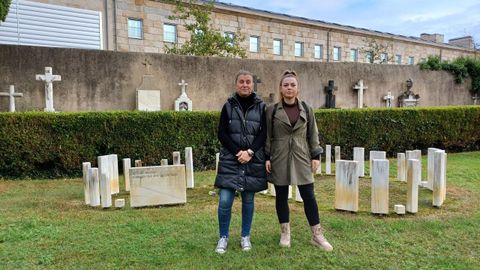 Natalia Gonz�lez y Alba Iglesias.