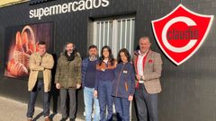 Apertura del supermercado Claudio en A Capela