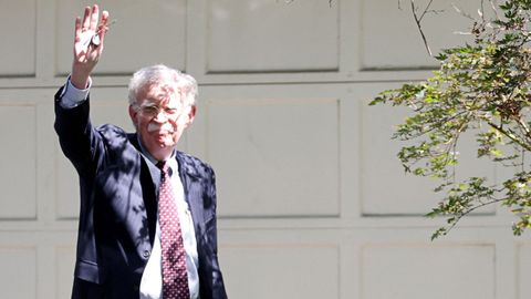 El exasesor en seguridad de Donald Trump, John Bolton.