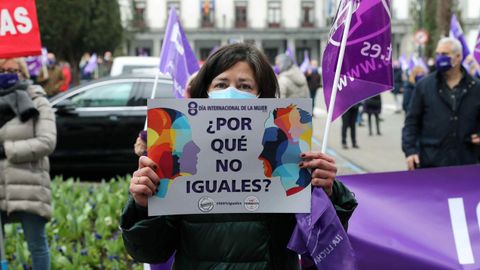 Actos del 8M en Oviedo