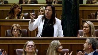 Armengol expulsa a la diputada gallega del PP Ana V�zquez por exhibir un espray de gas pimienta en el Congreso