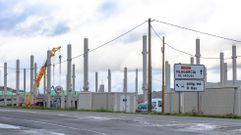 El &aacute;rea comercial de O Vao se ubica al lado del peaje de la AP-9 y a orillas de la carretera de Vilagarc&iacute;a.