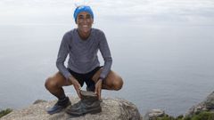 Y Maite Rojo lleg� a Fisterra...�38 horas despu�s de haber salido de Malpica!