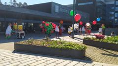 Galiclown arranca sonrisas en las ventanas del Cunqueiro
