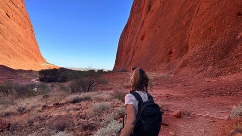 Mar�a Elsi Ribeiro, motociclista y aventurera