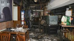 Un incendio calcina la parrillada Antas de Lugo