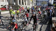 Las marchas ciclistas de Ferrol tienen su salida y llegada en Armas
