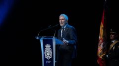 El ministro de Interior, Fernando Grande Marlaska, durante un acto celebrado el pasado lunes.