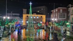 En O Carballi�o se encendieron las luces el d�a 1