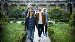 Sandra Golpe, Manuel Busto, Jos� Manuel Busto y Alejandro Mart�nez