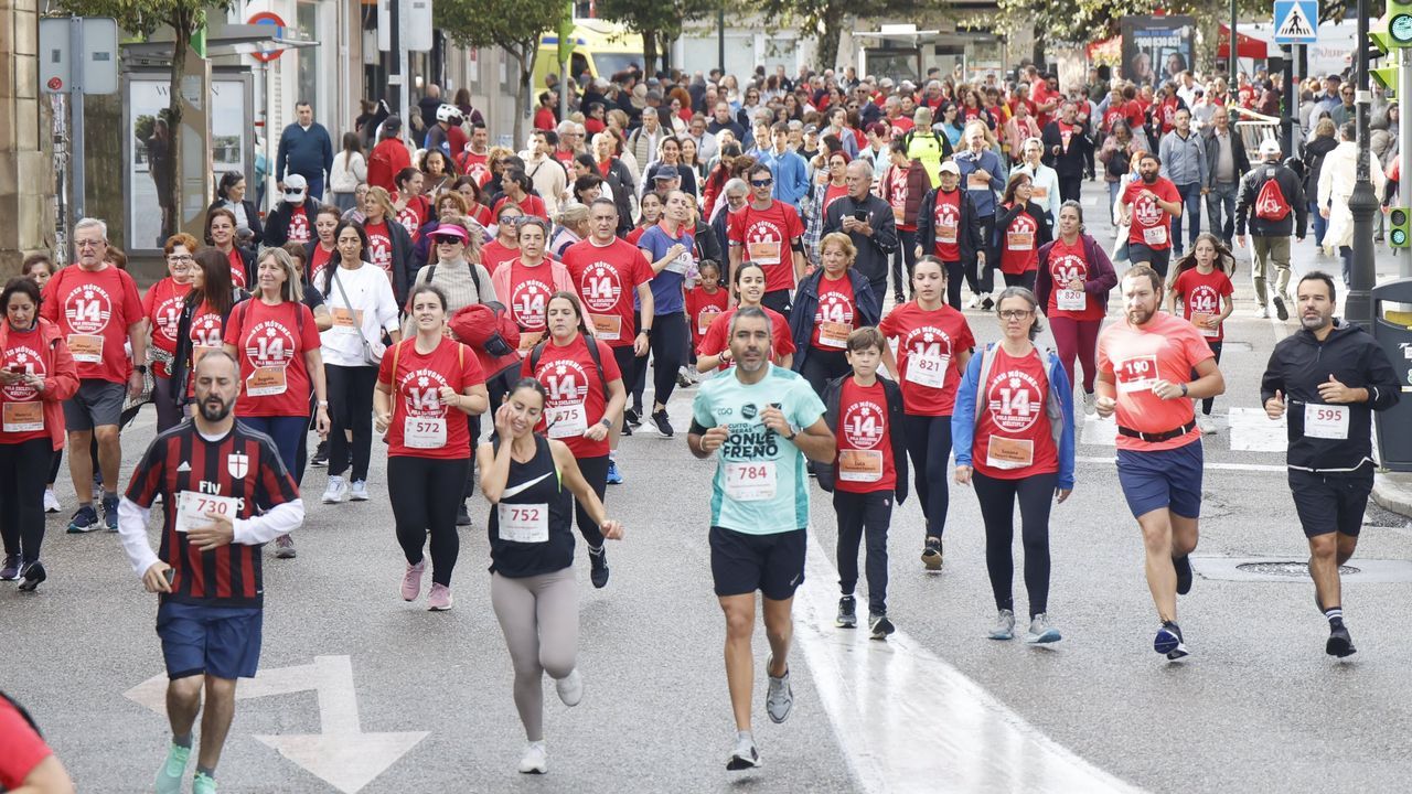 Piernas solidarias viguesas frente a la esclerosis múltiple