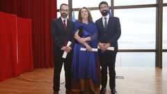 ��igo Picabea, Sylvia Fern�ndez de Bobadilla y Nacho Alarc�n.