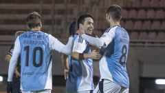 Parapar, Armental y Maceira en el partido ante el Viveiro