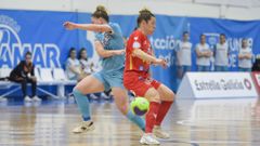 Rafa Pato durante el partido ante Burela disputado esta semana en A Seca