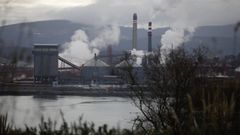 Con las cubas de aluminio paradas, Alcoa ha reducido en los �ltimos meses la producci�n de la planta de al�mina