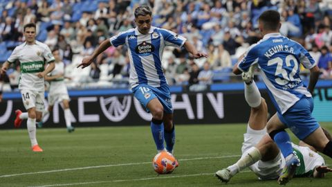 Yeremay, en el último partido de Liga contra el Elche