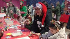 Los obradoiros familiares gratuitos son una novedad este a&ntilde;o en el mercado navide&ntilde;o de Ordes