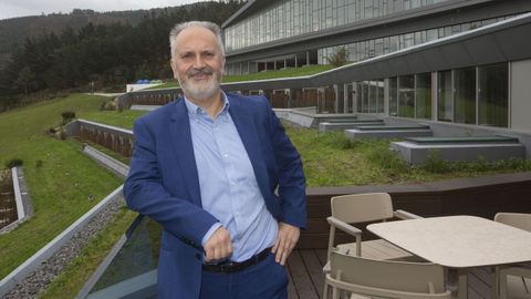 Julio César Castro Marcote, director del parador de Muxía