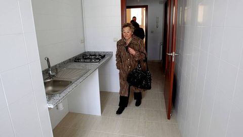 Aurelia Rey, en su nuevo piso