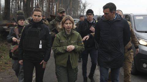 El jefe del ejecutivo espa�ol se ha desplazado a Ucrania este jueves para reunirse en Kiev con el presidente ucraniano Volod�mir Zelenski