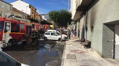 Las im�genes del incendio