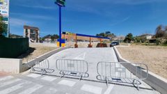 La estaci�n de servicio de Plenoil, cerrada desde esta ma�ana.