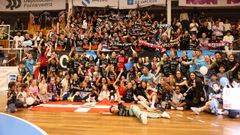 El Guard�s celebra el pase a la final de la EHF European Cup de balonmano