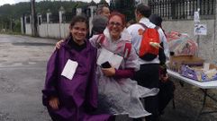 Participantes en la andaina solidaria de Barbad�s
