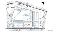 Las dicienueve parcelas ocupan una superficie de casi 159.000 metros cuadrados en Curtis