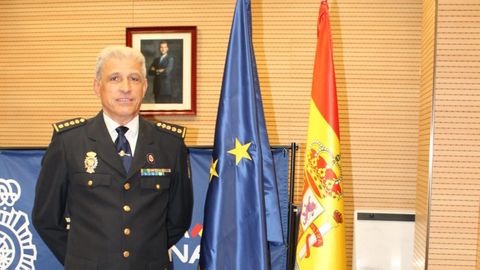 Nuevo jefe de la Polic�a Nacional en Asturias, Luis Carlos Espino.