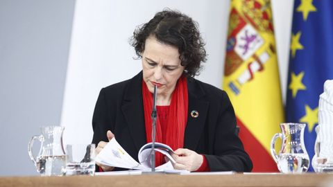 Magdalena Valerio, ministra de Trabajo, Migraciones y Seguridad Social