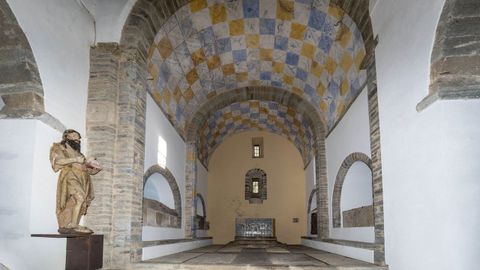 La capilla de San Xon forma parte de la iglesia parroquial de O Hospital