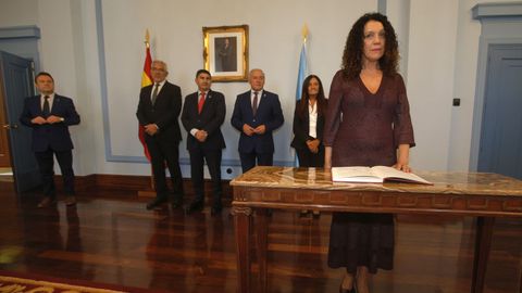 Toma de posesión de la nueva subdelegada del Gobierno, Olimpia López
