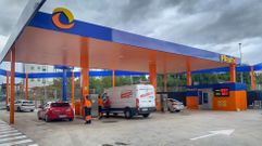 Plenoil tiene cinco estaciones de servicio en Galicia, entre ellas la de Monforte (en la foto)