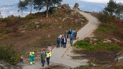 Parque forestal de A Fracha, en Pontevedra