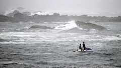 Imagen de archivo de una moto de agua en el �rea de Vigo