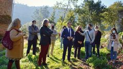 La inauguraci�n del segundo taller dual de empleo tuvo lugar este jueves en la finca municipal de Segade, en Caldas