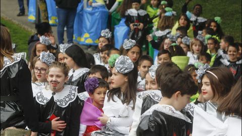 Desfile colegio San Rosendo