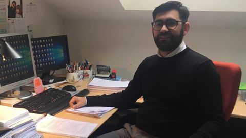 Rub�n Mart�n Payo, profesor de la Universidad de Oviedo, que realiz� el estudio sobre las aplicaciones de actividade f�sica y su idoneidad para los supervivientes de c�ncer