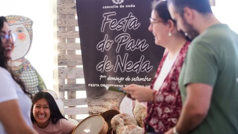 Imagen del stand del Pan de Neda en una edici�n anterior de Equiocio. 