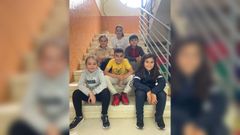 Xoel Santn, Mireia Rodrguez, Lucas Alba, Carla Lpez, Mara Freijo e Valeria lvarez