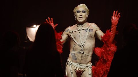 Mario Vaquerizo, en un momento del musical �Cabaret�