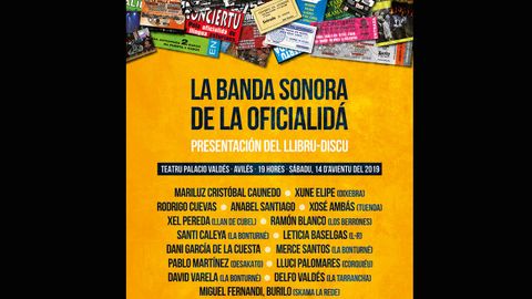 Cartel de la �Banda Sonora de oficialid�